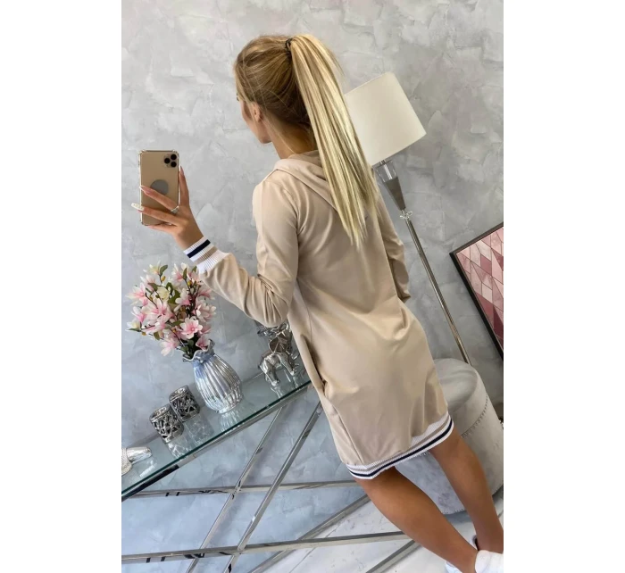 Béžové šaty Brooklyn Béžové šaty Brooklyn