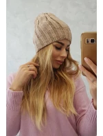 Fleecová čepice Ida K320 tmavě béžová Fleecová čepice Ida K320 tmavě béžová