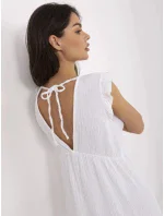 Sukienka MI SK model 21133052 biały - FPrice Sukienka MI SK model 21133052 biały - FPrice