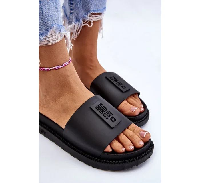 Dámské pantofle Big Star - černé Dámské pantofle Big Star - černé