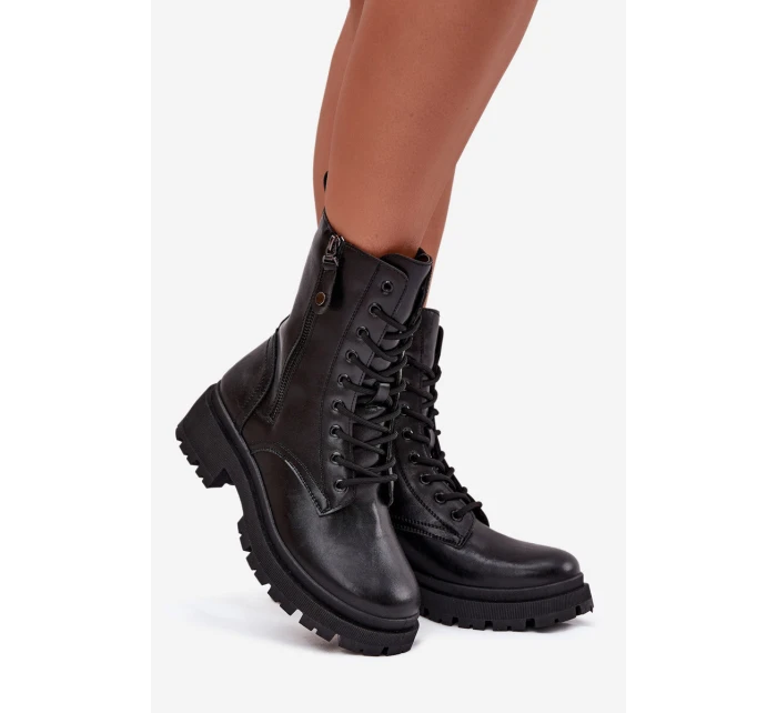 Dámské zateplené workery s dvojitým zipem Perlina – černé Dámské zateplené workery s dvojitým zipem Perlina – černé