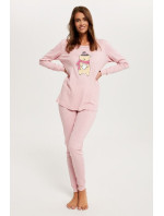 Dámské pyžamo růžové s model 17806866 - Italian Fashion
