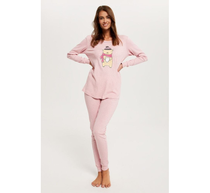 Dámské pyžamo Baula růžové s medvědem