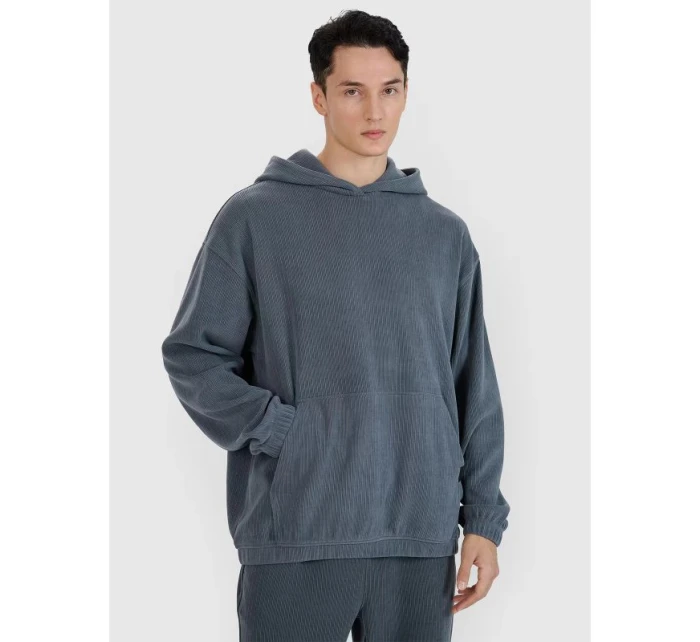 Pánská nepropínací mikina s kapucí 4F 4FRSS25TSWSM2181-22S pánská