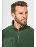 905 Pracovní fleecová mikina s 1/4 zipem model 22514431 forest green - WK 905 Pracovní fleecová mikina s 1/4 zipem model 22514431 forest green - WK