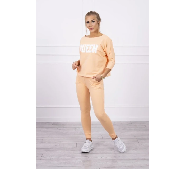 Sada s potiskem Queen peach