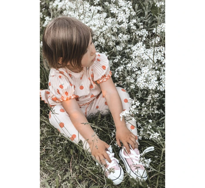 Dětské Brokátové Tenisky Růžové Bling-Bling Dětské Brokátové Tenisky Růžové Bling-Bling