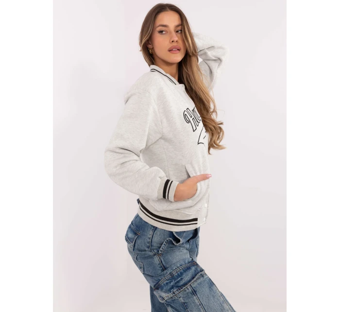 Mikina EM BL model 20811672 světle šedá - FPrice