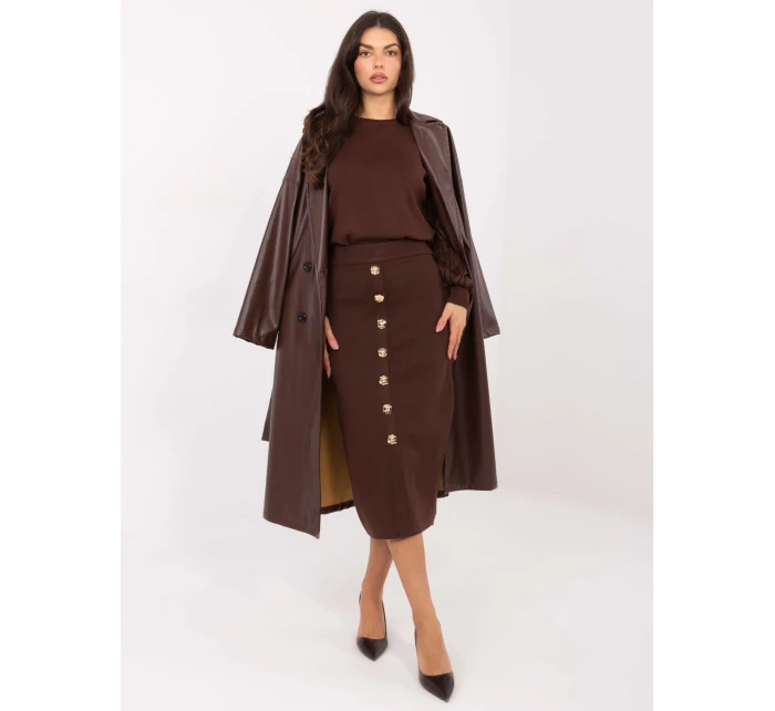 Sukně PM SD W937.79 hnědá