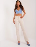 Spodnie jeans PM SP  jasny beżowy model 19716286 - FPrice