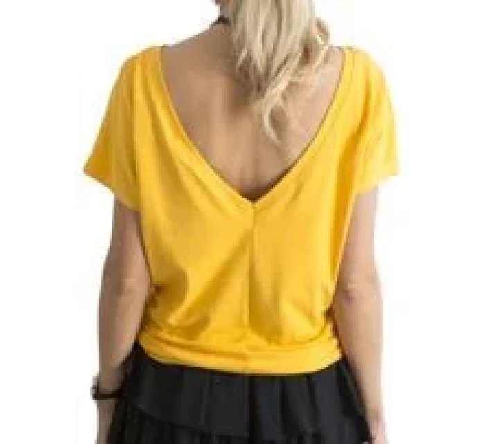 Tričko RV TS 4662.86 tmavě žlutá