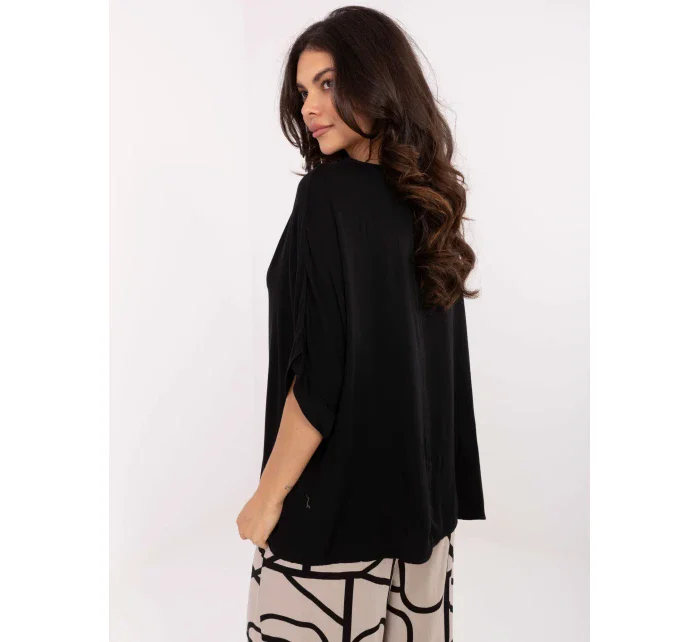 Bluzka TW BZ BI model 21191057 czarny - FPrice Bluzka TW BZ BI model 21191057 czarny - FPrice