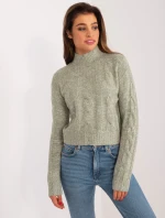 Dámský svetr Jumper TW SW 3002.03 pistácie