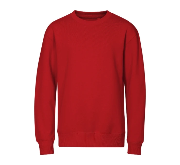 Crew mikina dětská červená