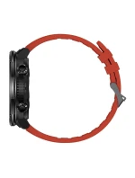 Chytré hodinky Gravity GT21-6 + červený silikonový řemínek