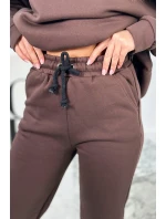 Bavlněná souprava s vyšívaným nápisem Paradise zelený Bavlněná souprava s vyšívaným nápisem Paradise zelený