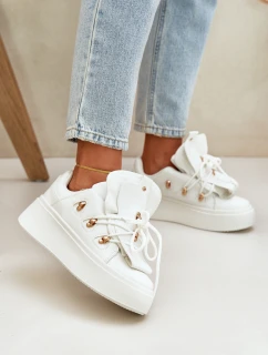 Dámské Tenisky Na Platformě Bílé Dolistana