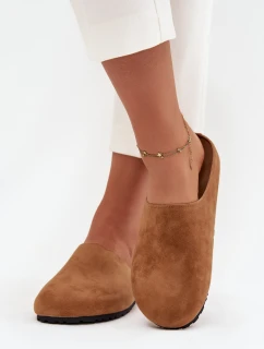 Dámské pantofle na platformě Camel model 21709411 - Boto