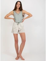 Pyžamo BR PI 9168 khaki Pyžamo BR PI 9168 khaki