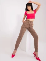 Spodnie LK SP brązowy model 18650644 - FPrice Spodnie LK SP brązowy model 18650644 - FPrice