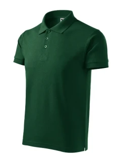 Cotton Heavy polokošile pánská dark green