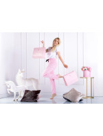 Dámské pyžamo model 19409221 Bílá s růžovou - Momenti Per Me