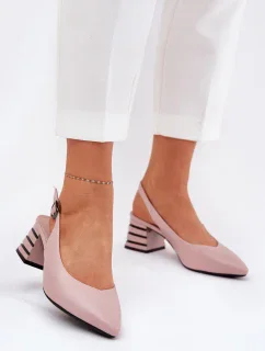 Sandály na podpatku  model 209776 Step in style