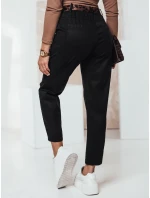 Dámské kalhoty v jedné velikosti s páskem černé model 21981958 - Dstreet