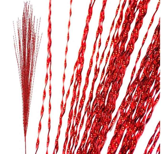 DEKORATIVNÍ VĚTEV 117CM ČERVENÁ