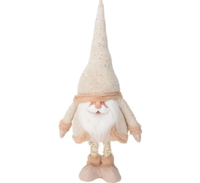 ZLATÝ MEDVĚD NA TELESKOPICKÝCH NOHÁCH 30X18X100CM ZLATÝ