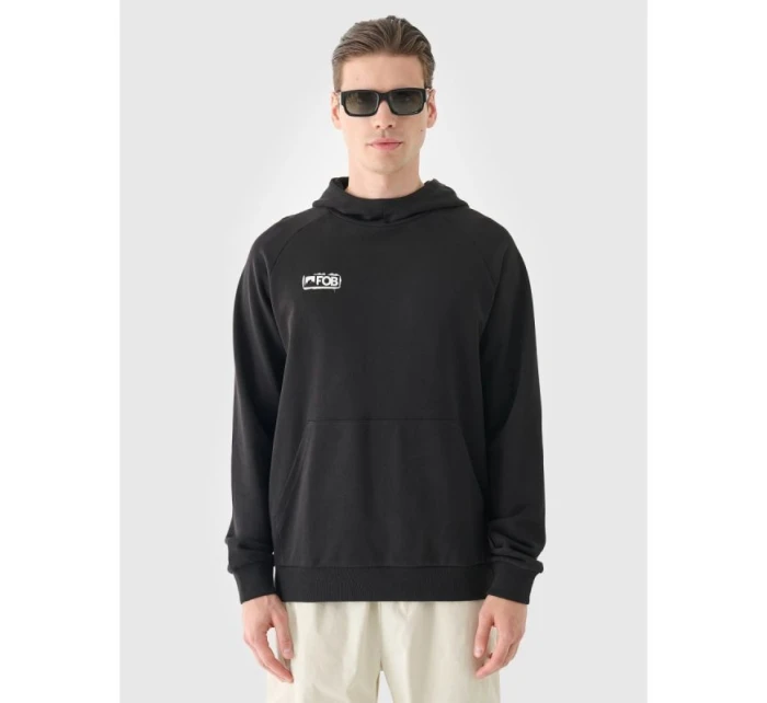 Pánská nepropínací mikina s kapucí 4F 4FRAW24TSWSM2072-20S pánská