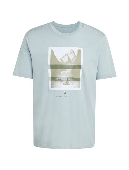 Pánské tričko Outdoor Graphic Tshirt Mint pánské model 22150028 - ADIDAS