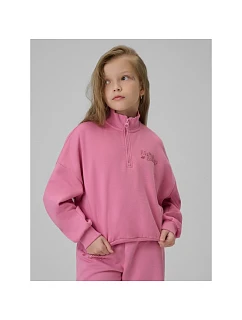 Dívčí mikina z regular střih, bez  model 22308965 - 4F