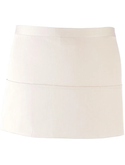 Premier PR 155 Krátká zástěra do pasu s kapsou "Colours" 39.0155 white Premier PR 155 Krátká zástěra do pasu s kapsou "Colours" 39.0155 white
