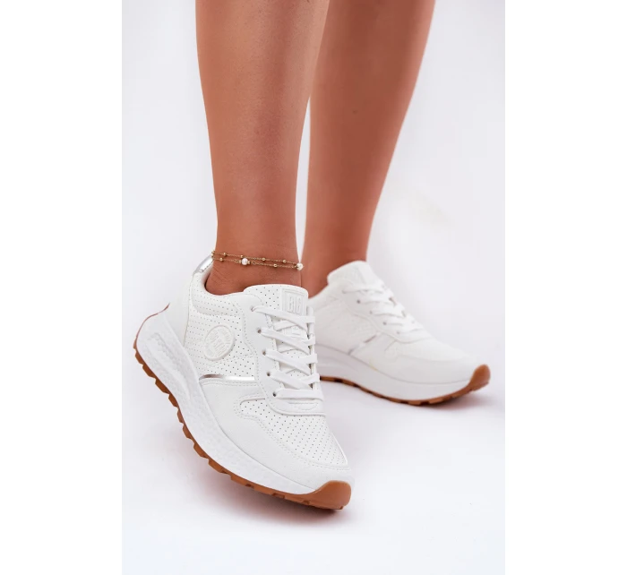 Dámské Tenisky Na Platformě Big Star model 21693863 HiPoly System Bílé - Big Star Shoes Dámské Tenisky Na Platformě Big Star model 21693863 HiPoly System Bílé - Big Star Shoes