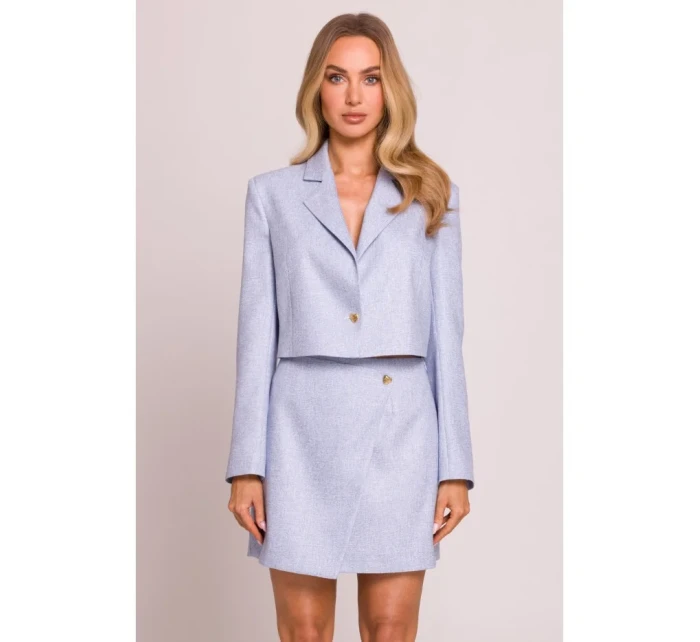 sako světle modré model 20970770 - Moe sako světle modré model 20970770 - Moe