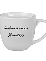 Personalizovaný keramický hrníček 400 ml - budoucí paní