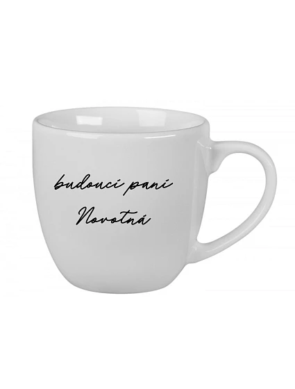 Personalizovaný keramický hrníček 400 ml - budoucí paní