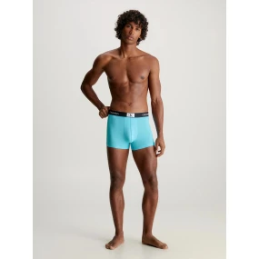 Pánské boxerky 3PK 000NB3528E I0Q šedé/modré/potisk Pánské boxerky 3PK 000NB3528E I0Q šedé/modré/potisk