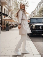Dámská přechodná bunda parka FERISSA béžová FashionStreet TY4872