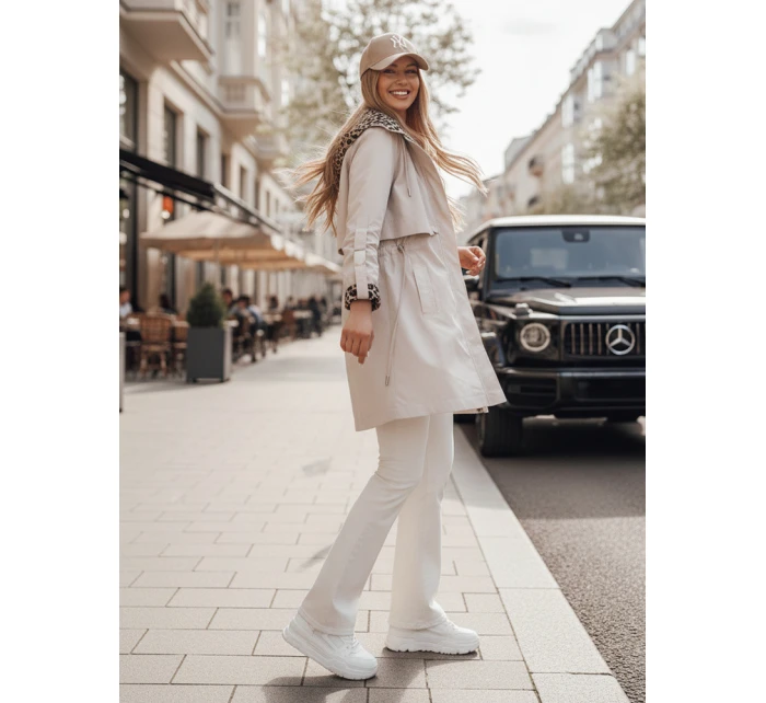 Dámská přechodná bunda parka FERISSA béžová FashionStreet TY4872