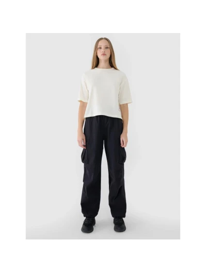 Dámské tričko oversize s potiskem model 21433287 - 4F Dámské tričko oversize s potiskem model 21433287 - 4F