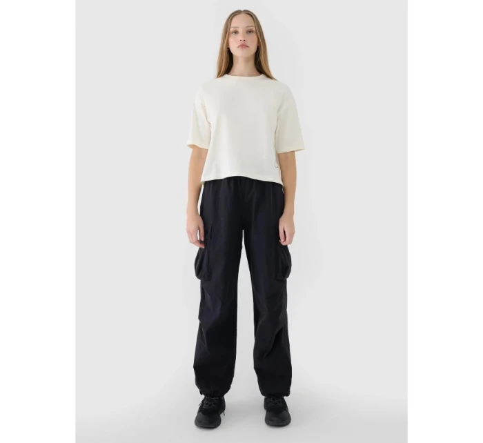 Dámské tričko oversize s potiskem model 21433287 - 4F Dámské tričko oversize s potiskem model 21433287 - 4F