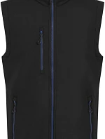 Regatta TRA 915 2-vrstvá softshellová vesta "Navigate" 36.A915 black/new royal