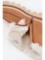 Dámské zimní boty z přírodního semiše Lee Cooper LCJ-25-01-3738 Camel Dámské zimní boty z přírodního semiše Lee Cooper LCJ-25-01-3738 Camel