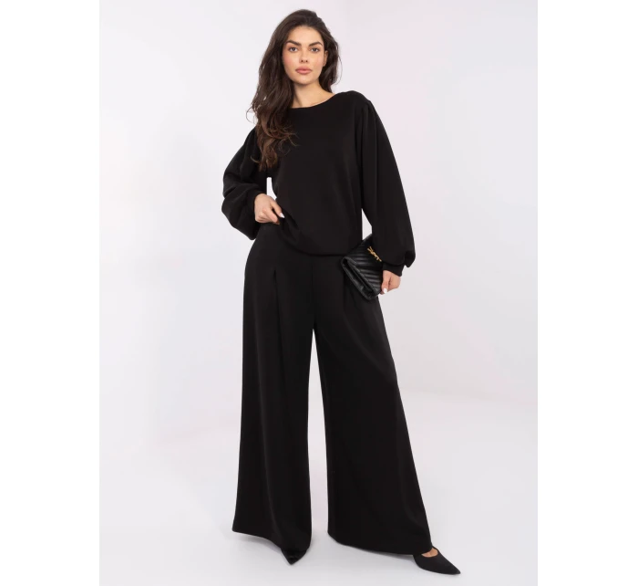 Spodnie MJ SP model 21766150 czarny - FPrice Spodnie MJ SP model 21766150 czarny - FPrice