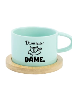 DÁME KAFE? DÁME. - mint hrníček makronka 200 ml