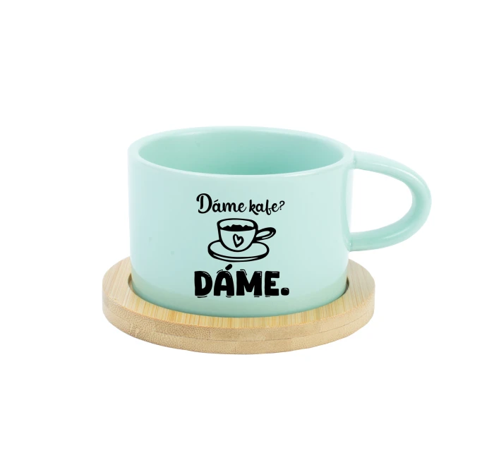 DÁME KAFE? DÁME. - mint hrníček makronka 200 ml