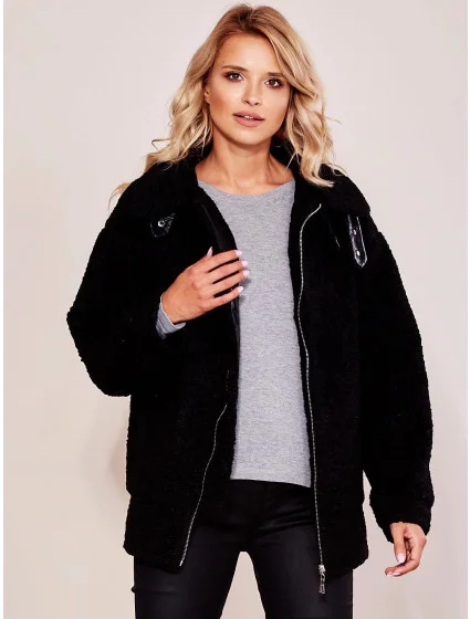 Dámská bunda z umělé kožešiny model 15408010 - FPrice