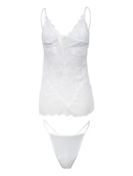 Dámský set Stacy bílý - DKaren